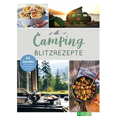 Afbeelding van Camping Blitzrezepte . 60 Gerichte für einen entspannten Urlaub: Die perfekte Geschenk Idee Fans