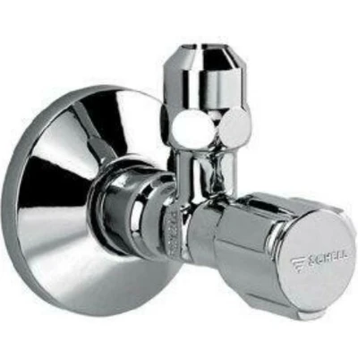 Afbeelding van Bonfix Verchroomde Hoekstopkraan met rozet 1/2&quot;x10mm