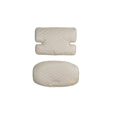 Afbeelding van Roba® Stoelverkleiner Sit Up Luxe, grijzig gewatteerd (2 delig)