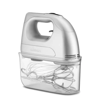 Afbeelding van Cuisinart Power Advantage 7 Speed handmixer, ballongarde, roestvrij stalen mixer, snelheden, 200 W motor, elektrische handmixer voor alle taken in de keuken