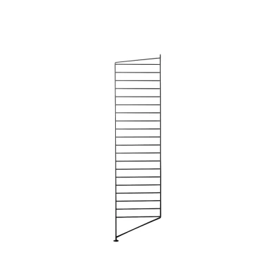 Afbeelding van String vloerpaneel zwart, 115x30 cm, 1 pack