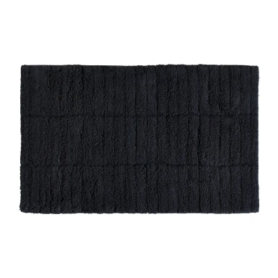 Afbeelding van Badmat Zone Denmark Tiles Black 50 x 80 cm