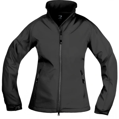Afbeelding van Horka Softshelljas Silhouette Junior Zwart Maat 140