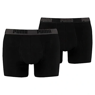 Afbeelding van PUMA heren Ondergoed Basic Boxers, Zwart, L