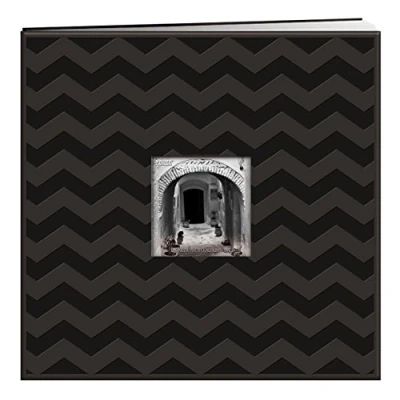 Afbeelding van Pioneer Black Embossed Post Bound Frame Album 12&quot;X12&quot; (MB10EMB 64325)