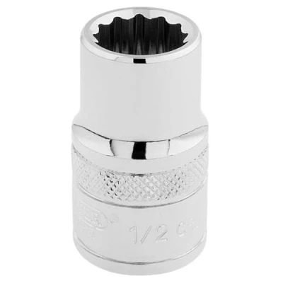 Afbeelding van Draper 33608 1/2 inch vierkante aandrijving, gepolijst chroom, dopsleutel, maat