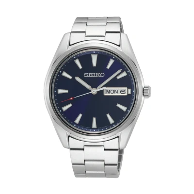 Afbeelding van Seiko SUR341P1 Horloge staal zilverkleurig blauw saffierglas 40,2 mm