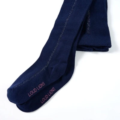 Afbeelding van Kindermaillot Marineblauw Maat 116 Glitterdetails