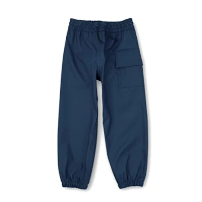 Afbeelding van Hatley Kids Splash Broek Regenbroek, marineblauw, 7 jaar