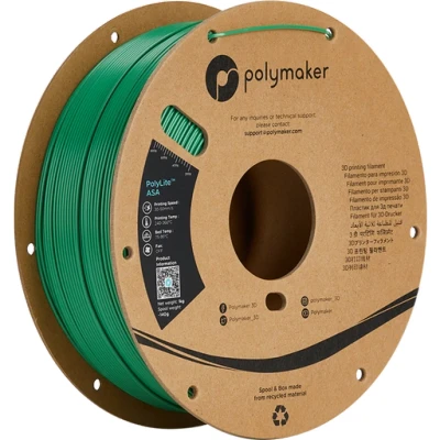 Afbeelding van Polymaker PolyLite ASA Filament Green 1,75mm 1KG