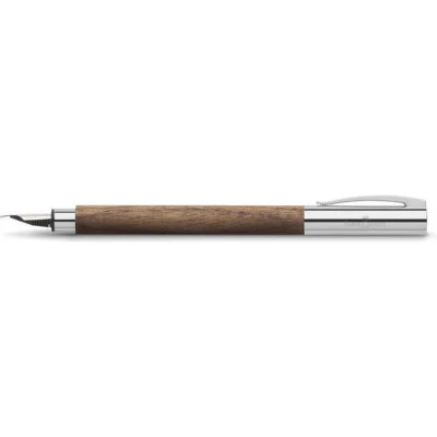 Afbeelding van Faber Castell vulpen Ambition walnoothout B FC 148583