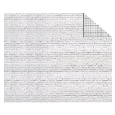 Afbeelding van Ursus 11404605 Fotokarton, modelbouw, bakstenen, wit, DIN A4, 300 g/m², 10 vellen, aan beide zijden bedrukt, van verscellulose, ideale basis voor papierkunstwerken