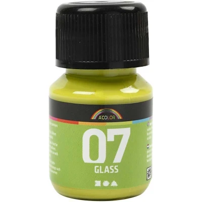 Afbeelding van Creativ Company Permanente Glasverf Kiwi, 30ml