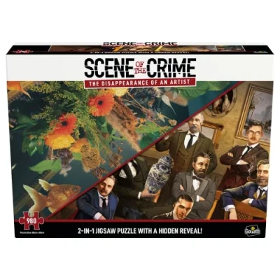 Afbeelding van Scene of the Crime: De Verdwijning van een Artiest 980 Puzzelstukjes 2 in 1 puzzel