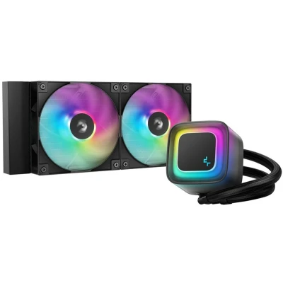 Afbeelding van DeepCool LE240 V2 Processor Alles in één vloeistofkoeler 12 cm Zwart