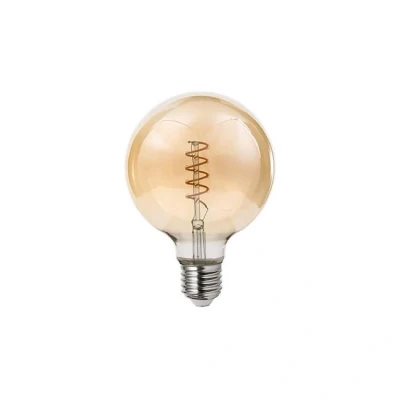 Afbeelding van E27 filament lamp Dimbaar Extra warm wit 250 Lumen 4W G95