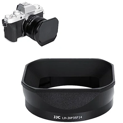Afbeelding van JJC Vierkante metalen lenskap met dop voor FUJIFILM XF 35mm f/1.4 R Lens Ф52mm filter compatibele camera