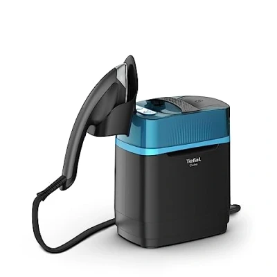 Afbeelding van Tefal UT2020 Cube Hogedruk Stomer 1.1L Blauw/Zwart