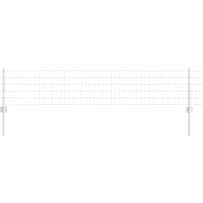 Afbeelding van vidaXL Buitenhekset Set van 2 Gegalvaniseerd staal 10 meter lang