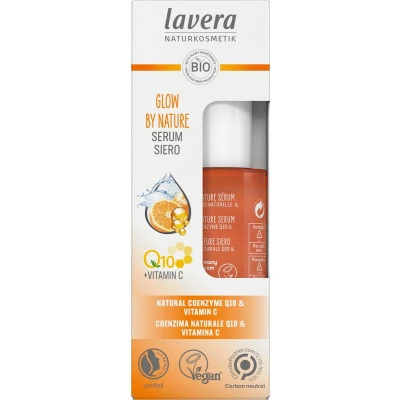 Afbeelding van Lavera Glow by nature serum EN IT (30 ml)