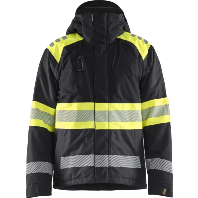 Afbeelding van Blaklader 4480 1977 Winterjas High Vis Zwart/High Geel XXL