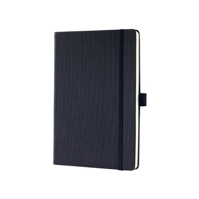 Afbeelding van Sigel Si Co121 Notitieboek Conceptum Pure Hardcover A5 Zwart Geruit