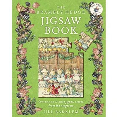 Afbeelding van the Brambly Hedge Jigsaw Book: Contains Six 12 piece Scenes from Hedgerow