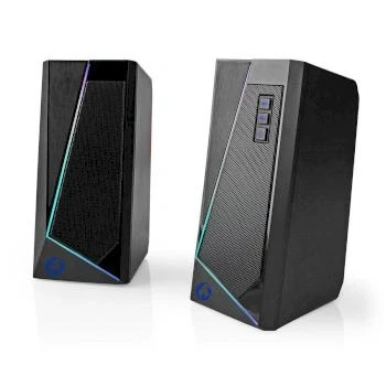 Afbeelding van Gaming luidsprekers Nedis (18 watt, LED, Touchbediening)