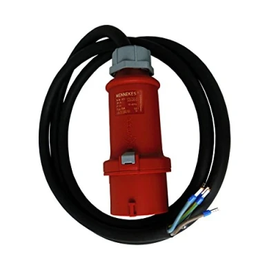 Afbeelding van 2m CEE machine aansluitkabel kabel 16A/400V H07RN F 5x2,5mm² 2930