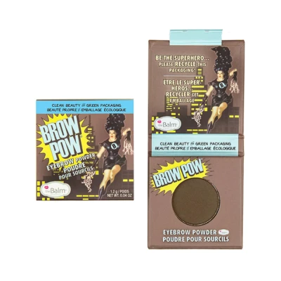 Afbeelding van the Balm BROW POW Wenkbrauwpoeder, Dames, Maat: 1.2 g, Dark brown