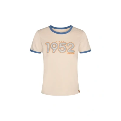 Afbeelding van O&#039;Neill O&#039;RIGINALS 1952 Shortsleeve Tshirt print, Dames, Maat: XS, Macaron