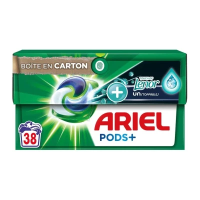 Afbeelding van 4x ARIEL Wasmiddel All in1 Pods Touch of Lenor 38 Wasbeurten
