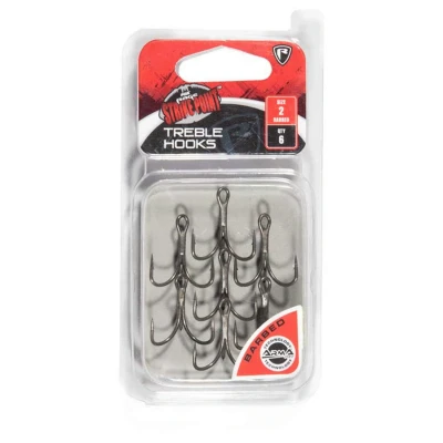 Afbeelding van Fox Rage Strike Point Treble Hooks (6 pcs) Maat : 1