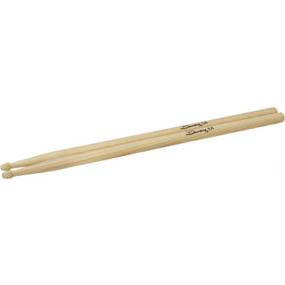 Afbeelding van Dimavery DDS 5a Drumstokken Hickory Houten tip Dikte Drumsticks 2 Stuks Drumstick / Drumstok