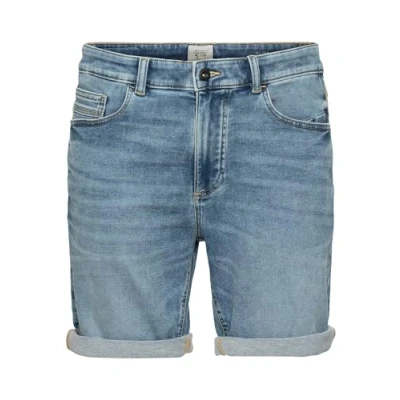 Afbeelding van camel active Jeansshort blau, Heren, Maat: 38, Blau