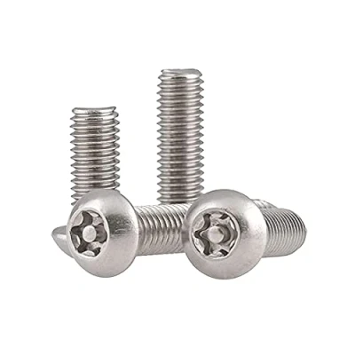 Afbeelding van ANSIEDIO RVS Ronde Kop Dome Hoofd Torx Schroeven Schroef Bout Beveiliging Anti Diefstal Machineschroeven M6x35mm,5 pcs
