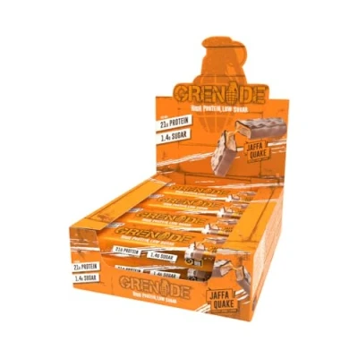 Afbeelding van Grenade Protein Bars 12repen Jaffa Quake