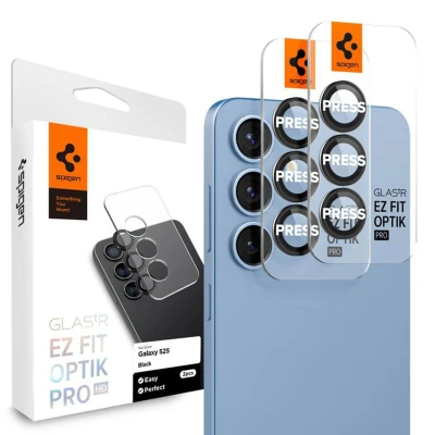 Afbeelding van EZ Fit Optik Pro Samsung Galaxy S25 Camera Lens Protector Clear (2 Pac