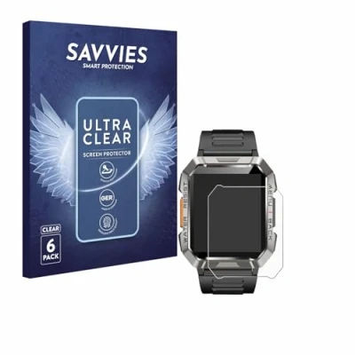 Afbeelding van Savvies (6 Stuks) Schermbeschermer voor Baolubao W60 Screen Protector Ultra Transparant