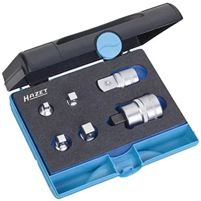 Afbeelding van HAZET 958N/6 Dopsleuteladapterset Aandrijving 1/4 (6.3 mm), 3/8 (10 1/2 (12.5 3/4 (20 mm) Uitvoering
