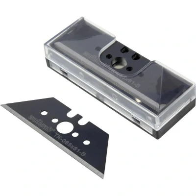 Afbeelding van wolfcraft, Troffel + spatel, 5 Trapeziummesjes PRO SHARP, 0,65 x 61 mm (6.10 cm)