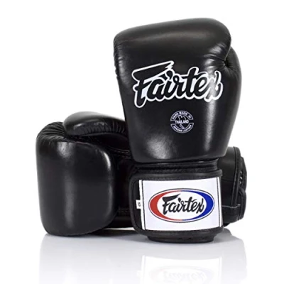 Afbeelding van Fairtex BGV1 Universal Bokshandschoenen &quot;Tight Fit&quot; Design Zwart 16 oz