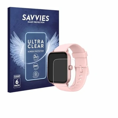 Afbeelding van Savvies (6 Stuks) Schermbeschermer voor Toobur IDW19 1.8&quot; Screen Protector Ultra Transparant