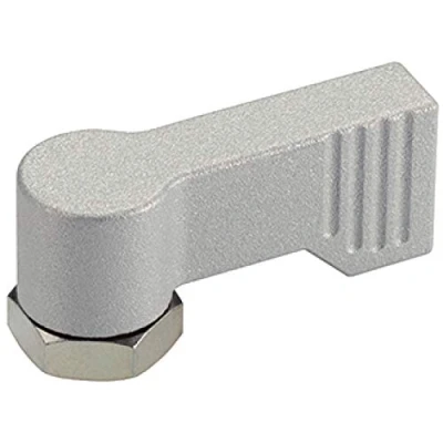Afbeelding van HALDER 24101.0231 draaigrendel, zilver, d1=17 mm