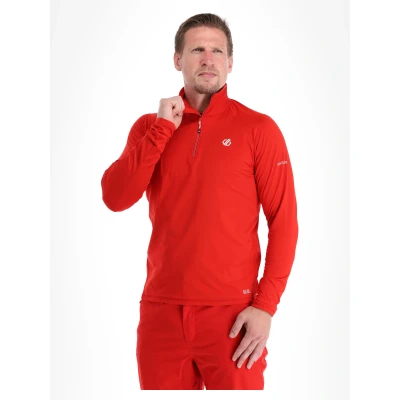 Afbeelding van Dare 2b Fuse Up II Mens Core Strech voor ski, wandelen en trekking als dagelijkse tussenlaag Gerecycleerde stretchstof met warme rug, sneldrogend 1/4 ritssluiting