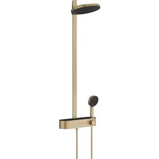 Afbeelding van Hansgrohe hg showerpipe pulsify s 260 2jet with shower thermostat exposed bbr 24240140