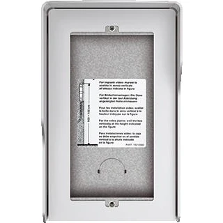 Afbeelding van Legrand 350621 Opbouw behuizing voor Accessoires deurintercom Aluminium