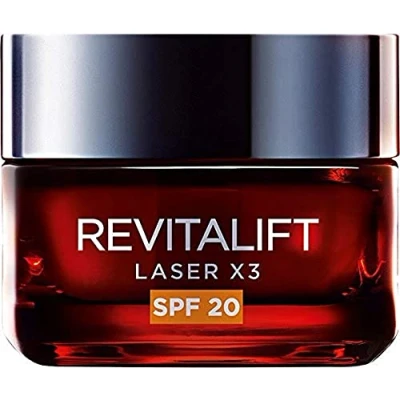 Afbeelding van L&#039;Oreal Revitalift Laser X3 Anti Aging Care Spf25 Wrinkle Cream To Day 50Ml