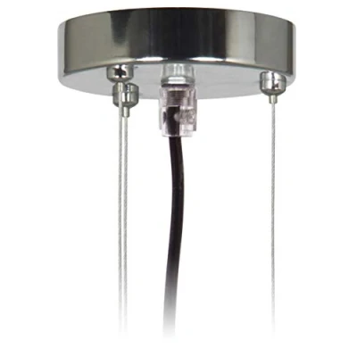 Afbeelding van Smartwares Ophangset hanglamp 19 x 12 cm chroom zilver