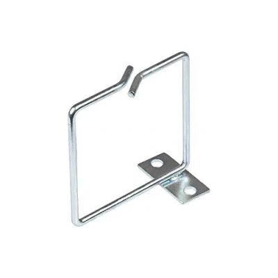 Afbeelding van Good Connections Kabelgeleidingsbeugel 80 x mm verzinkt staal met zijdelingse montageplaat voor gestructureerde kabelgeleiding in netwerk /serverkast